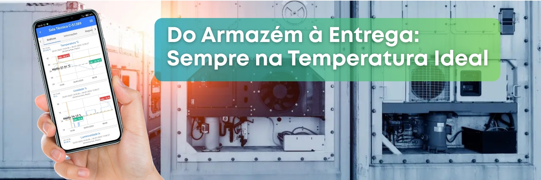 Monitore a temperatura, umidade, luminosidade com geolocalização de onde estiver